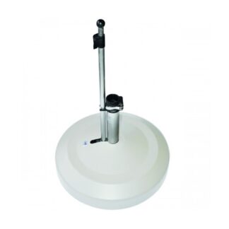 Movable Base 60 kg White Tube 35 / 38 – 39 mm