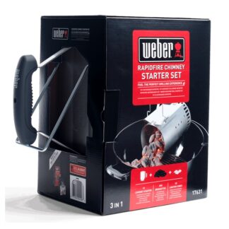 Weber Chimney Starter + 2 kg Briquettes 17631